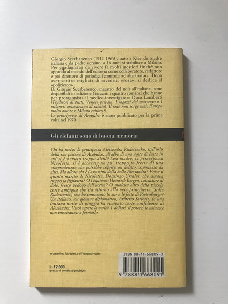 Giorgio Scerbanenco - Le principesse di Acapulco