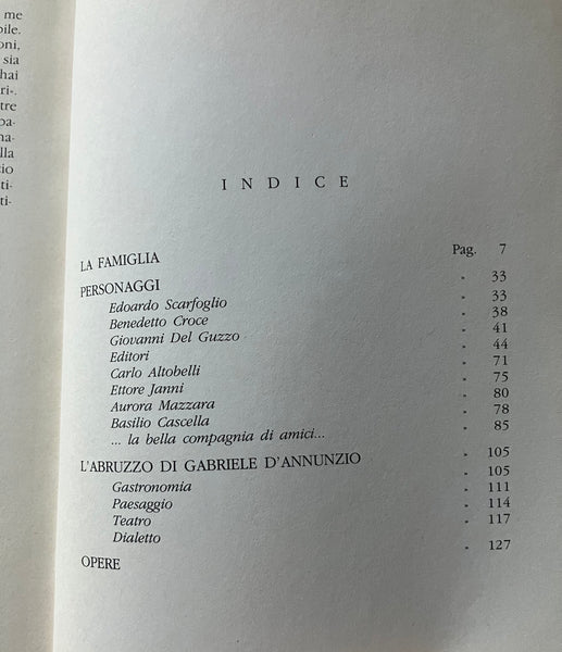 Mario Vecchioni - L'Abruzzo di Gabriele D'Annunzio